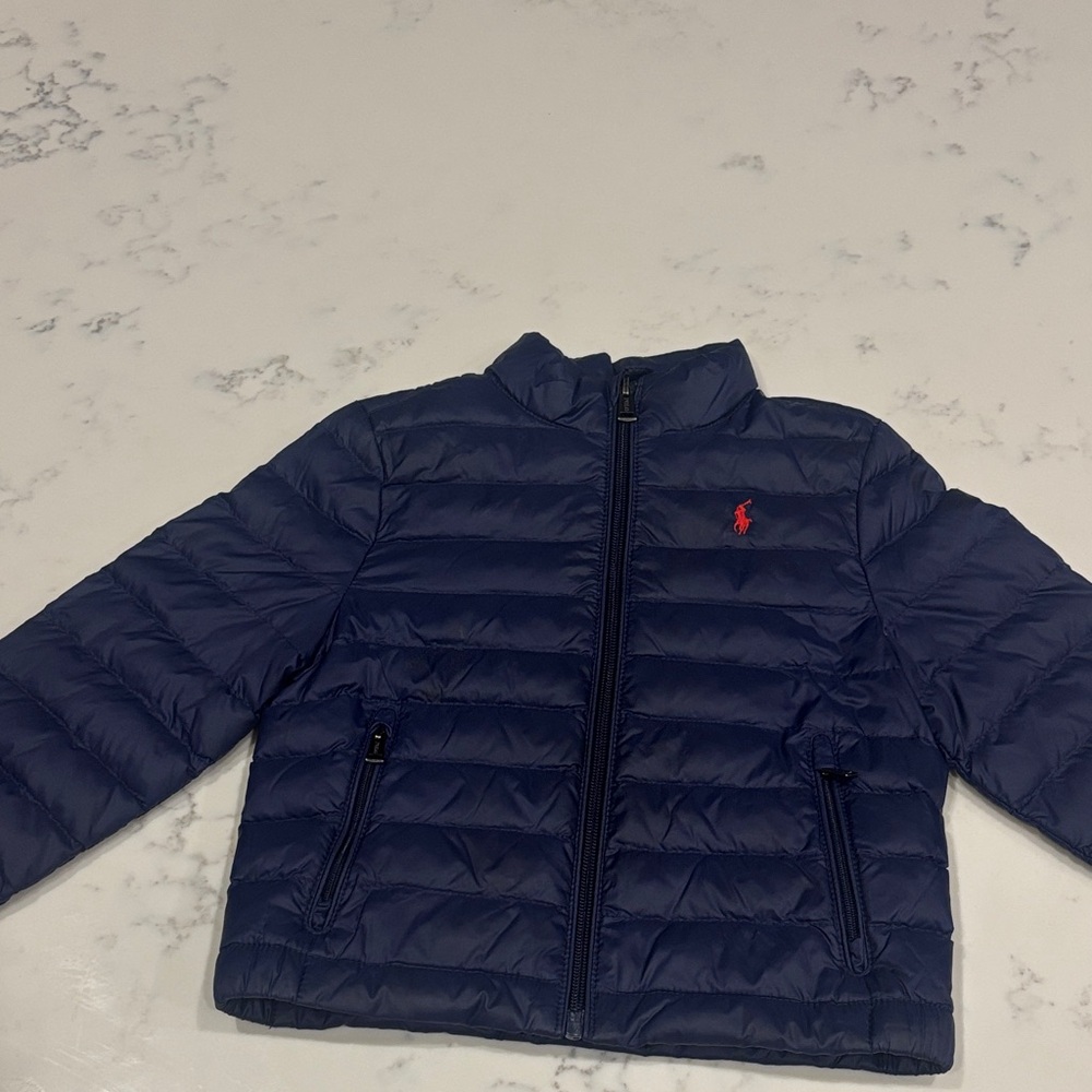Polo Ralph Lauren Navy Puffer Jacket